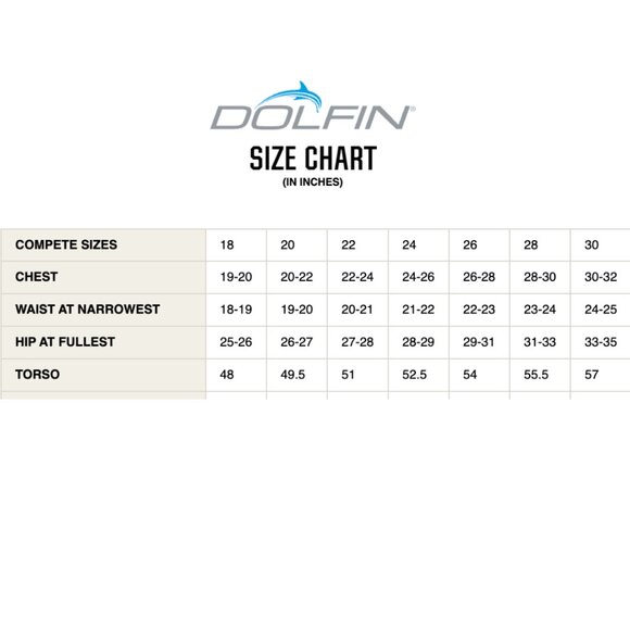 Dolfin Uglies Zippy V-2 Back One Piece Swimsuit, 28 XXS - Picture 6 of 6